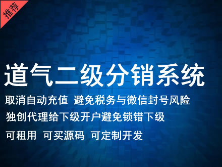 辽源市道气二级分销系统 分销系统租用 微商分销系统 直销系统